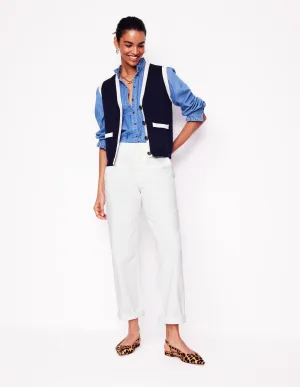 Barnsbury Chino Trousers-White