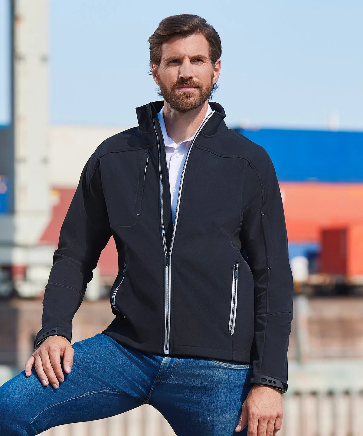 Bionic softshell jacket | French Navy