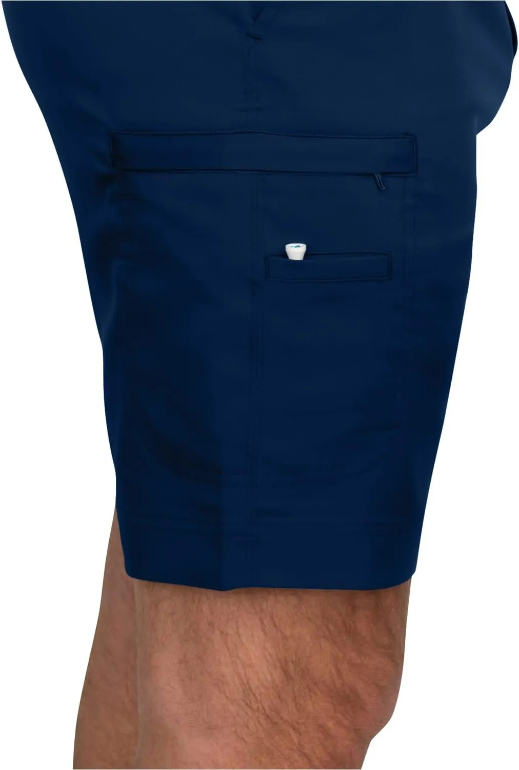 Cargo Golf Shorts for Men - Dry Fit, Large Pockets, Lightweight, Moisture Wicking, 4-Way Stretch