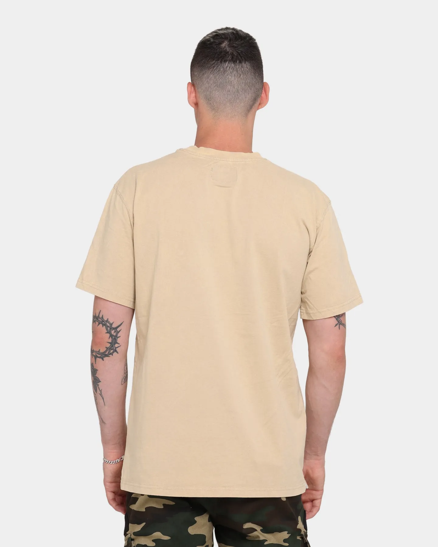 Carré Rose Vintage T-Shirt Stone