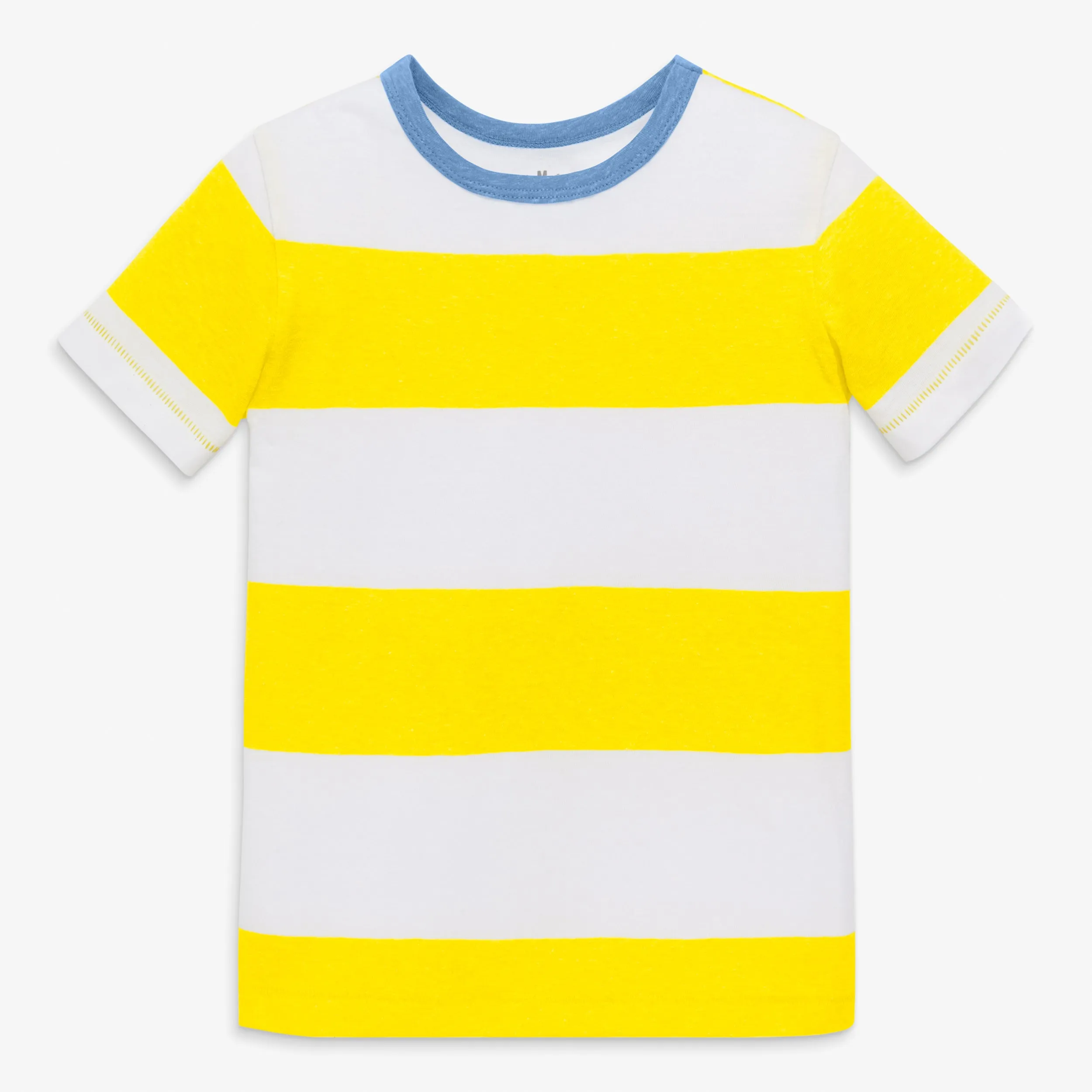 Clearance kids heathered rugby stripe tee