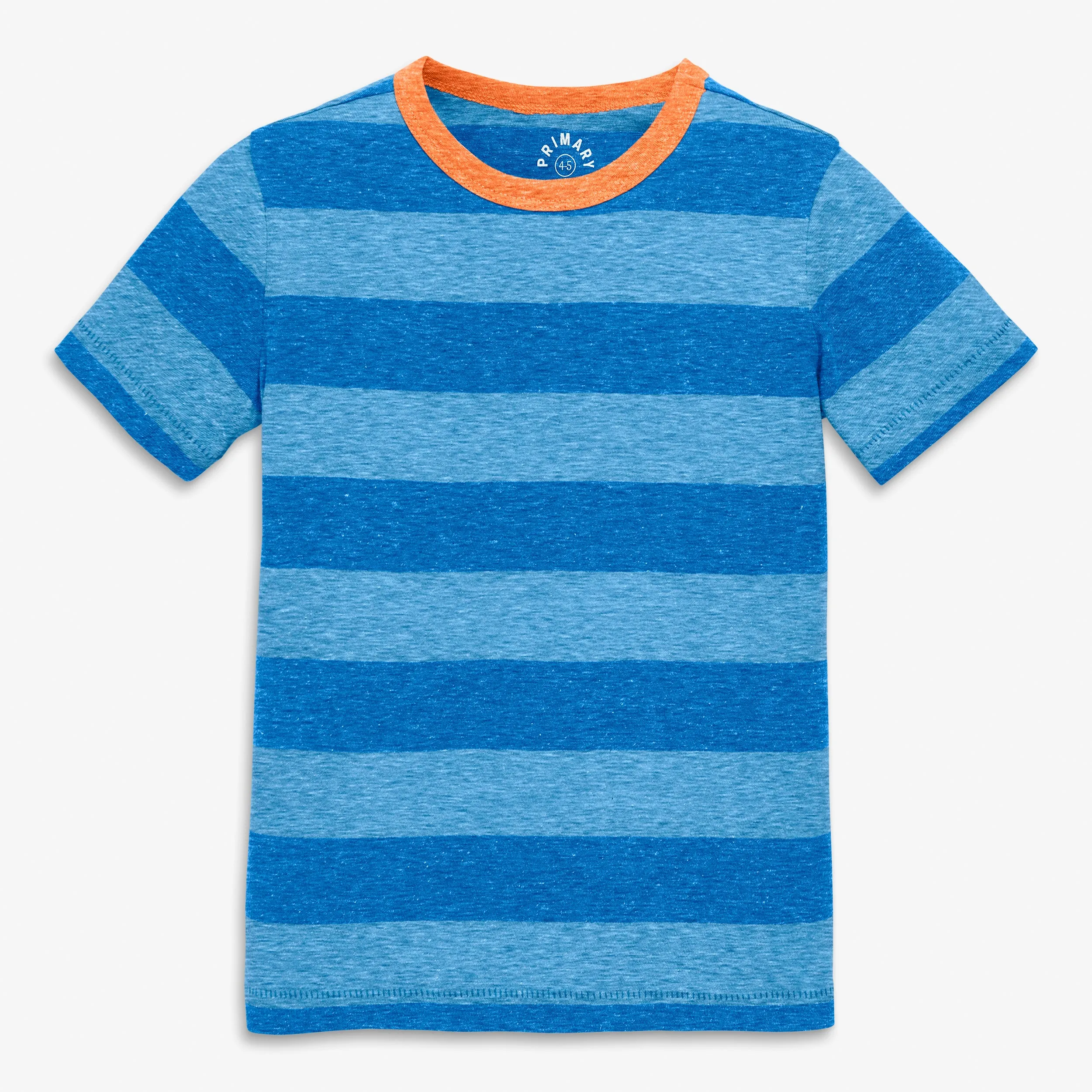 Clearance kids heathered rugby stripe tee
