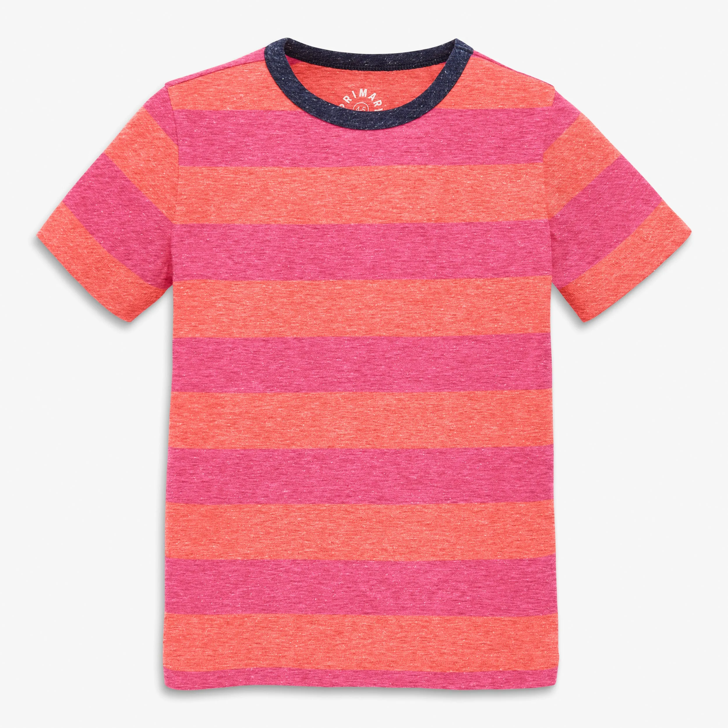 Clearance kids heathered rugby stripe tee
