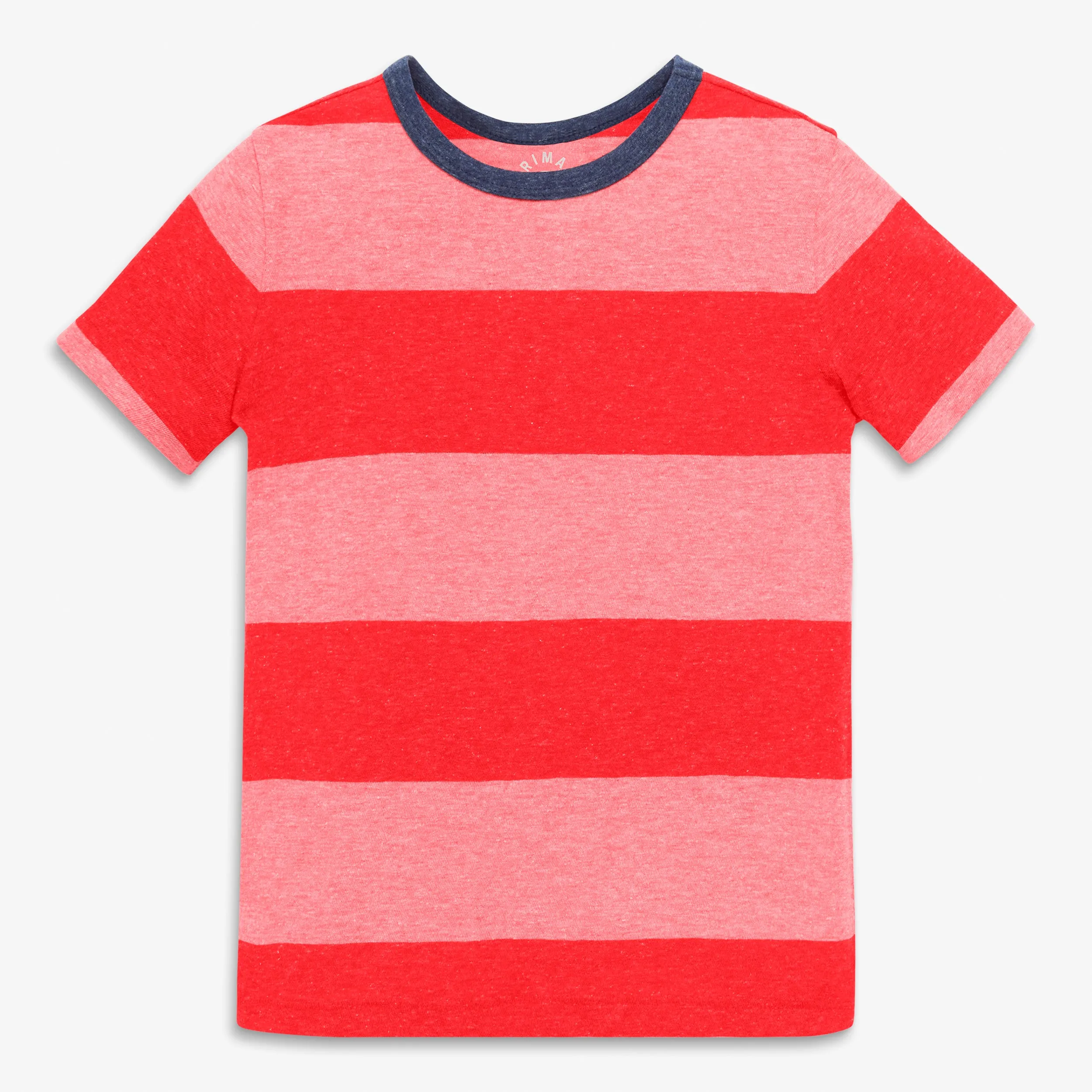 Clearance kids heathered rugby stripe tee