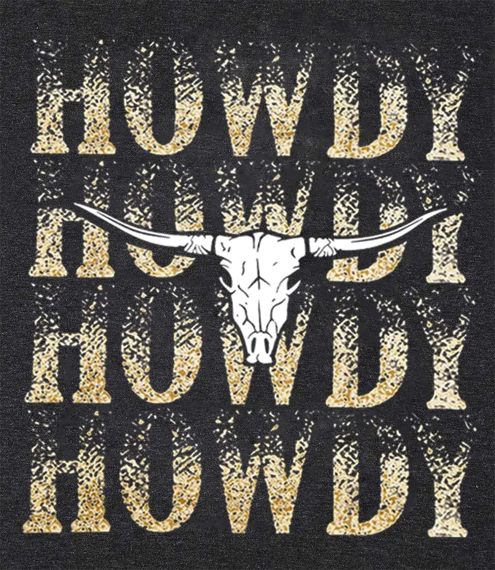 COLORFUL BLING Country Music Tank Tops Women Western Howdy Tees Vest Cowgirl Vacation Sleeveless Tops Concert Outfits
