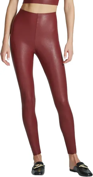 commando - Faux Leather Leggings | Sculpting Yet Soft & Flexible | Raw-Cut Finish | Machine Washable, Retains Shape & Color