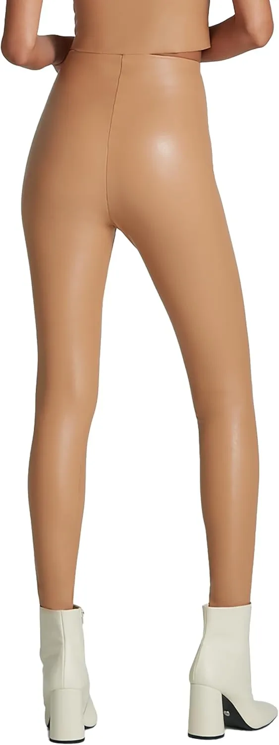 commando - Faux Leather Leggings | Sculpting Yet Soft & Flexible | Raw-Cut Finish | Machine Washable, Retains Shape & Color