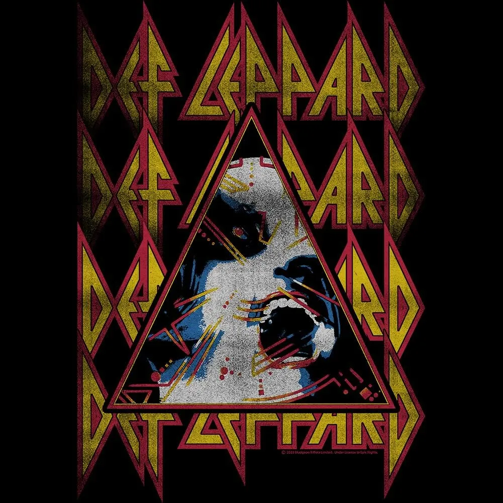 Def Leppard T Shirt 80s Classic Rock Hysteria Ladies Sleeveless Rocker Tank Womens Tank Tops Vintage Style Graphic Tees