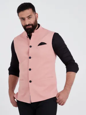 Dusty Rose Nehru Jacket