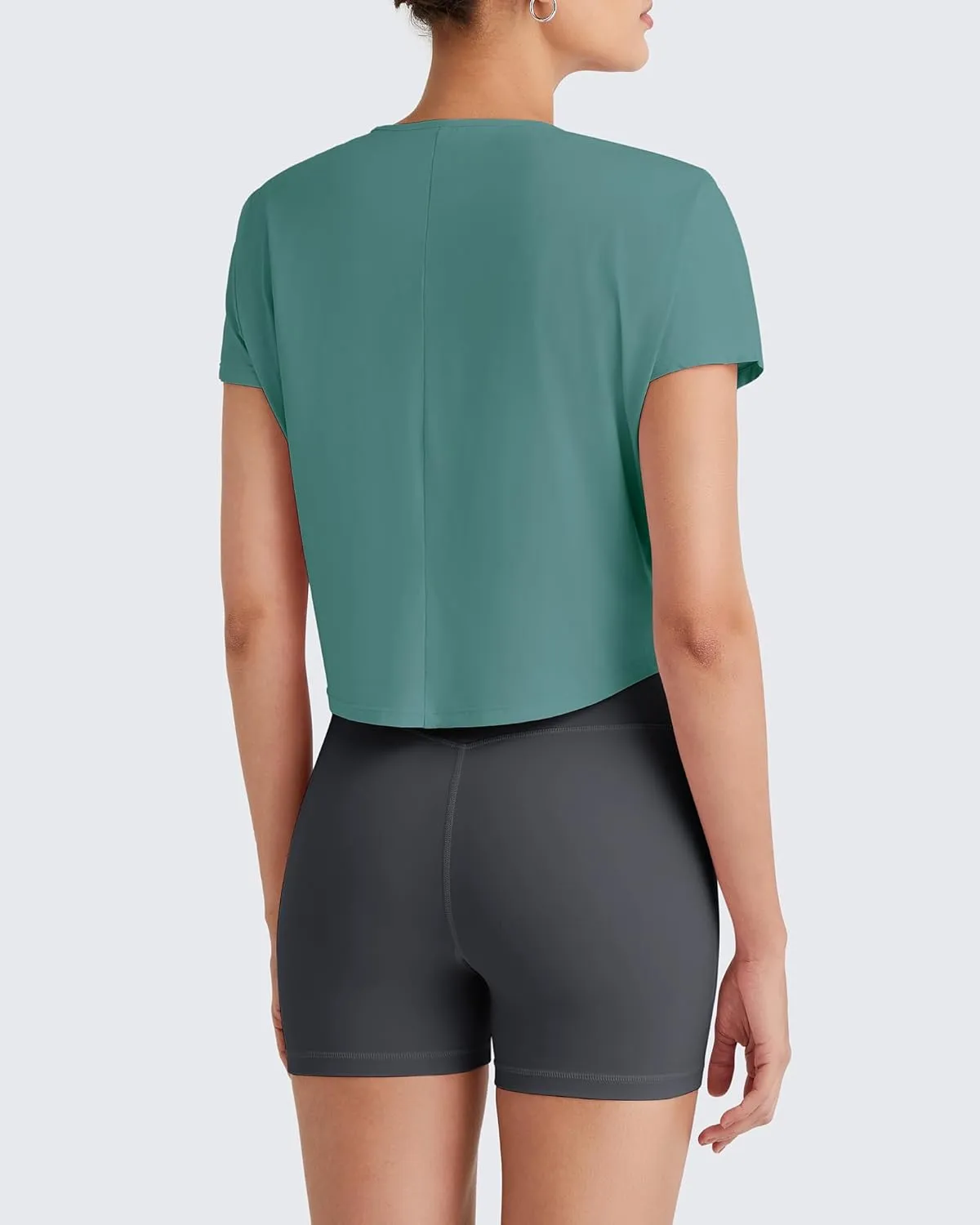 G4Free Lightbreeze Womens Workout Tops Batwing Sleeve Tees Loose Fit Athletic Gym Shirts Basic Yoga Tshirts Casual Summer