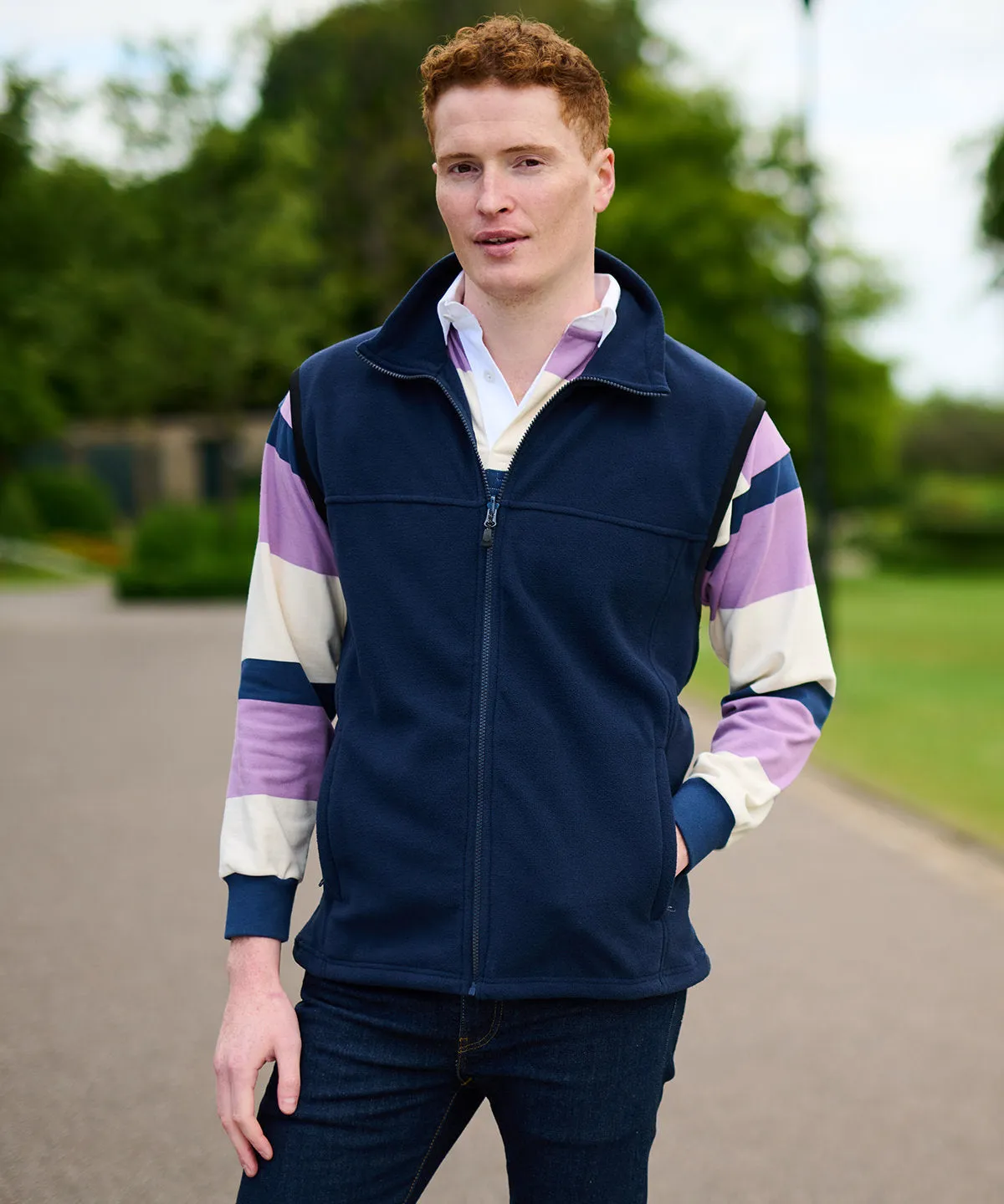 Haber II bodywarmer | Navy
