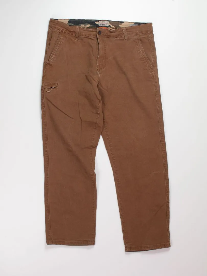 Khaki Weatherproof Vintage Pants, 36x30