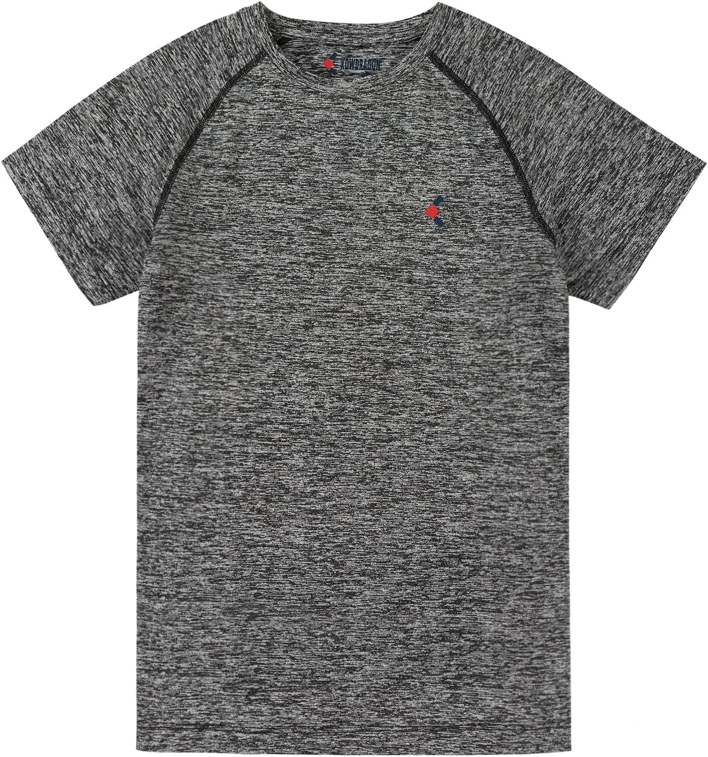 Kids Short Sleeve Active Tees Crewneck Athletic T-Shirt for Boys or Girls(3-12Years)
