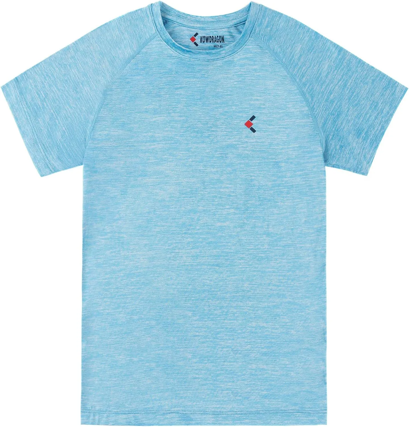 Kids Short Sleeve Active Tees Crewneck Athletic T-Shirt for Boys or Girls(3-12Years)