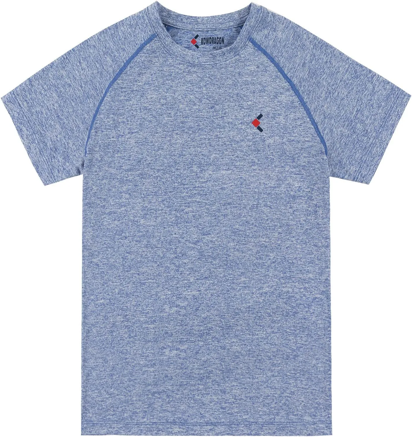Kids Short Sleeve Active Tees Crewneck Athletic T-Shirt for Boys or Girls(3-12Years)