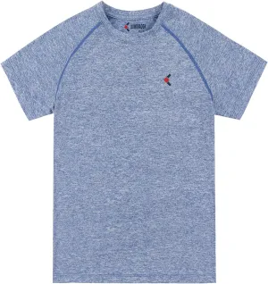 Kids Short Sleeve Active Tees Crewneck Athletic T-Shirt for Boys or Girls(3-12Years)