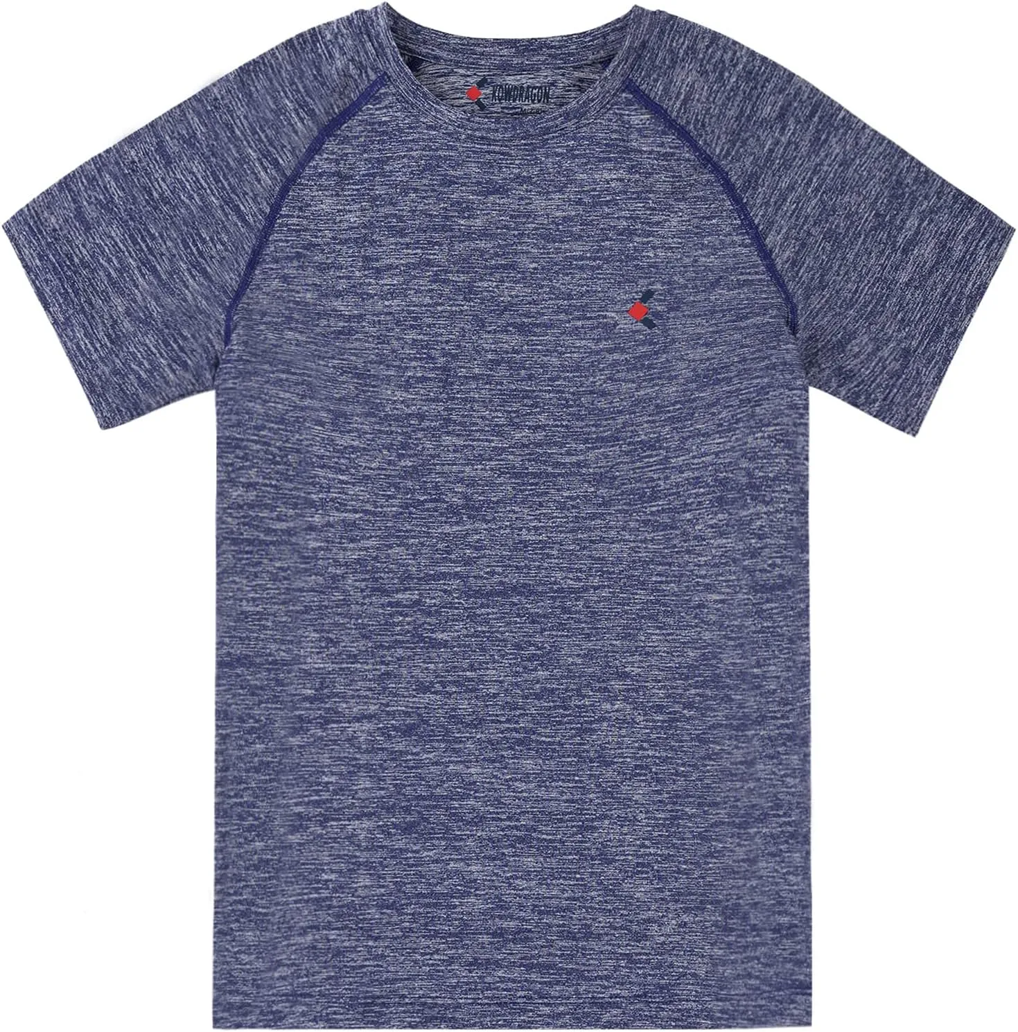 Kids Short Sleeve Active Tees Crewneck Athletic T-Shirt for Boys or Girls(3-12Years)