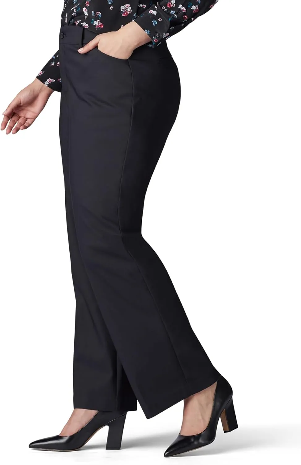 Lee Women's Plus Size Ultra Lux Comfort with Flex Motion Trouser Pant