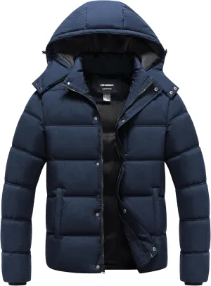Men's Puffer jacket Waterproof Winter coat Parka jacket Warm & Thicken Ski jackets Snowboard coat