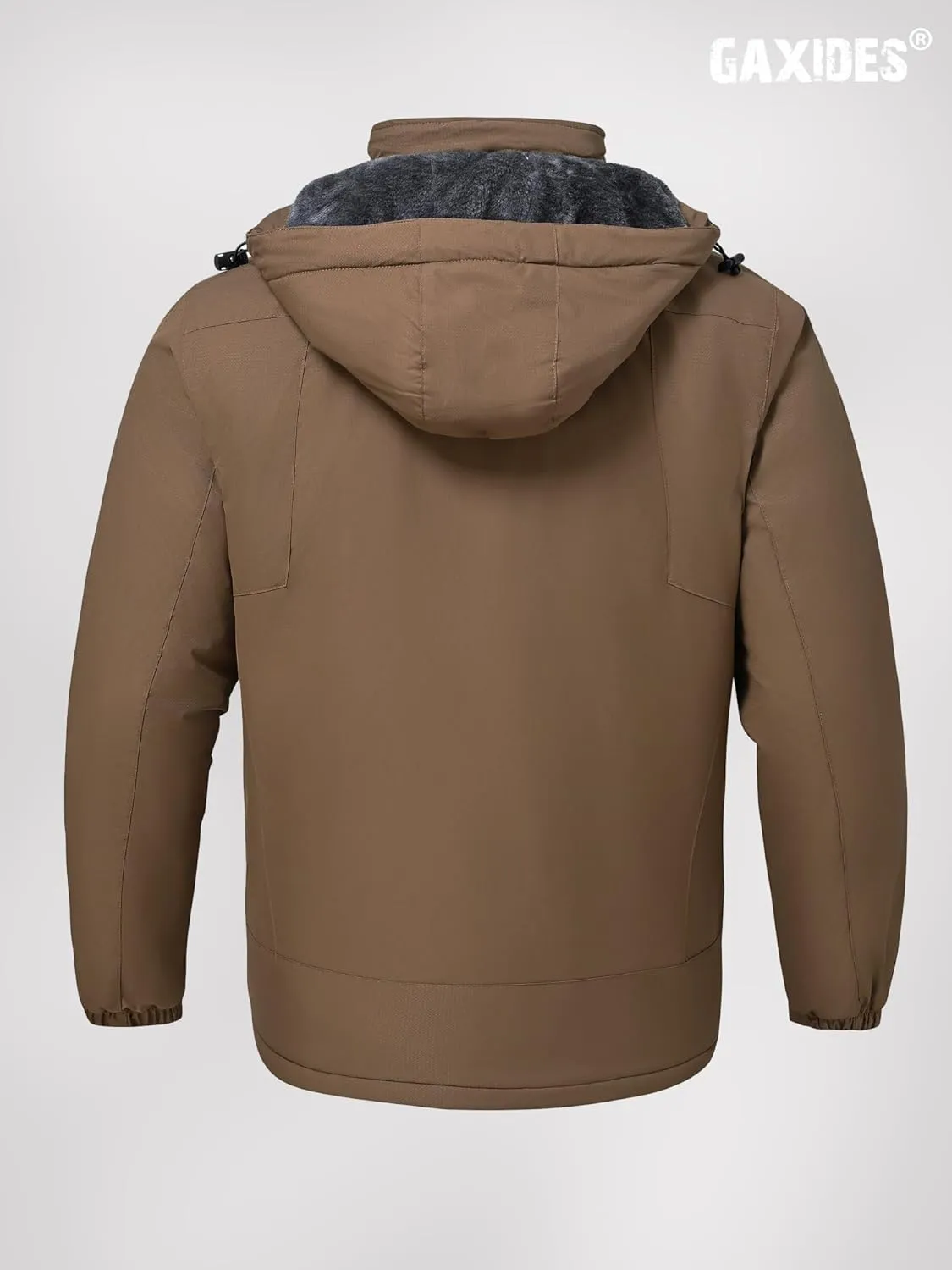 Mens Skiing Jacket Waterproof windproof Rain Jackets with Hood