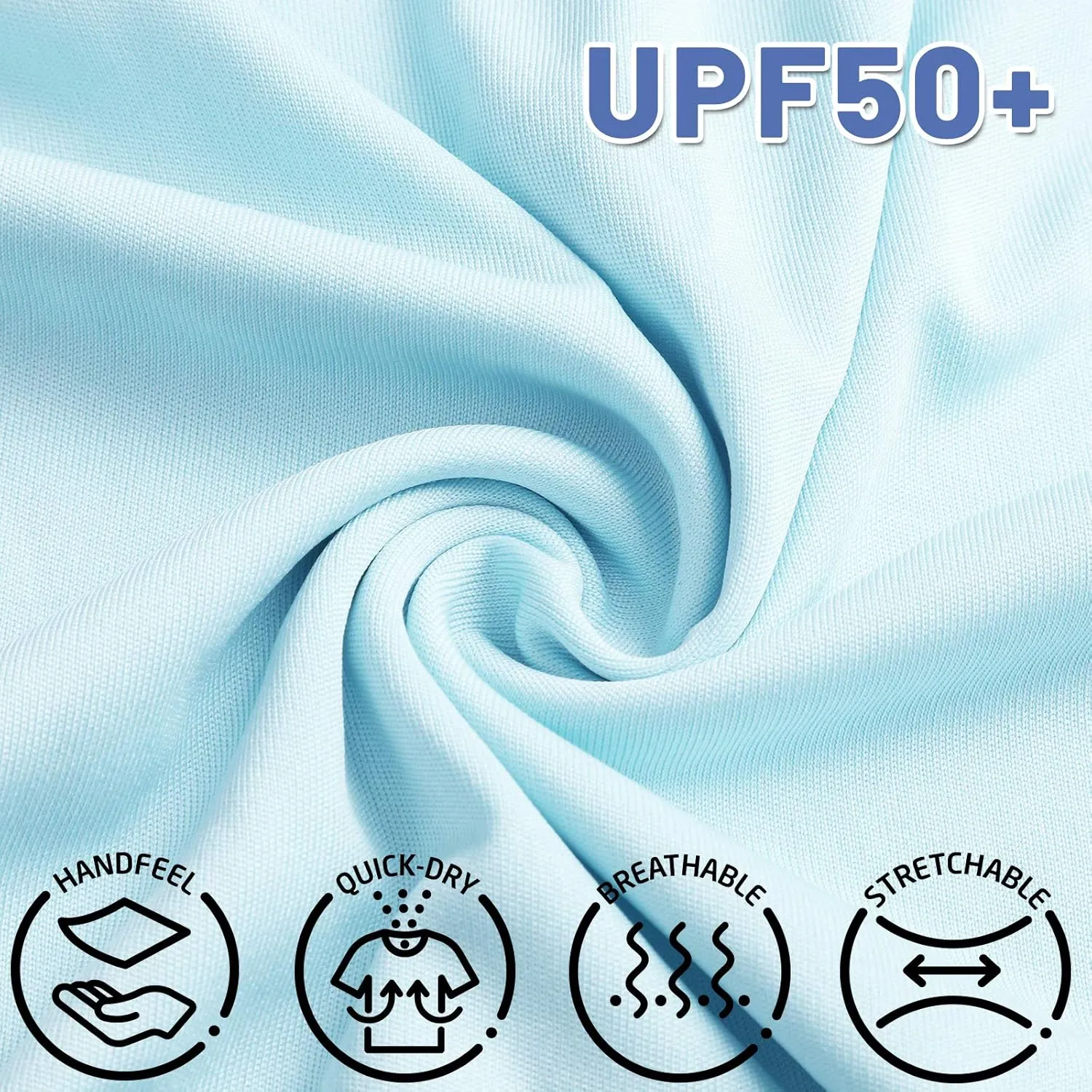 MIER Men's Workout Tank Tops UPF 50  Swim Shirts Quick Dry Running Sleeveless UV Protection Muscle Tees