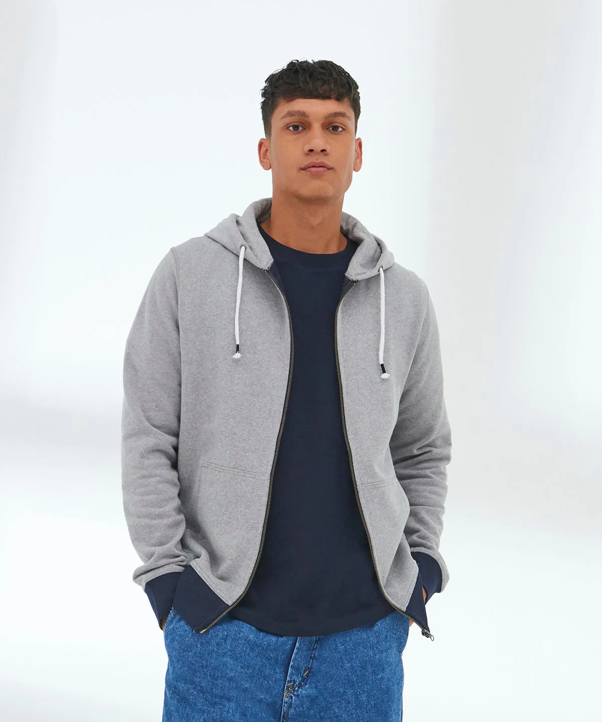 Okavango regen zoodie | Navy/Charcoal