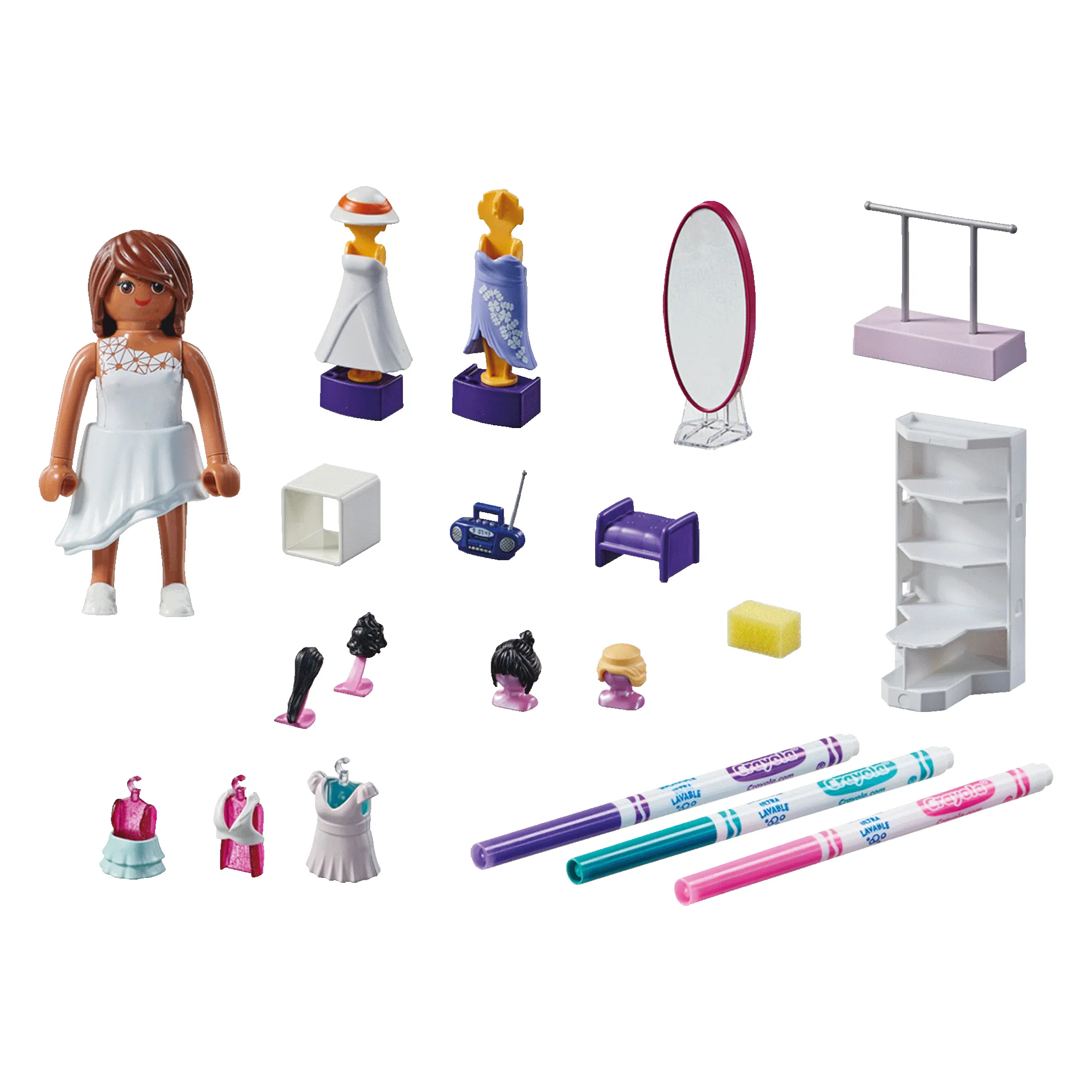 Playmobil Color: Dressing Room 71373