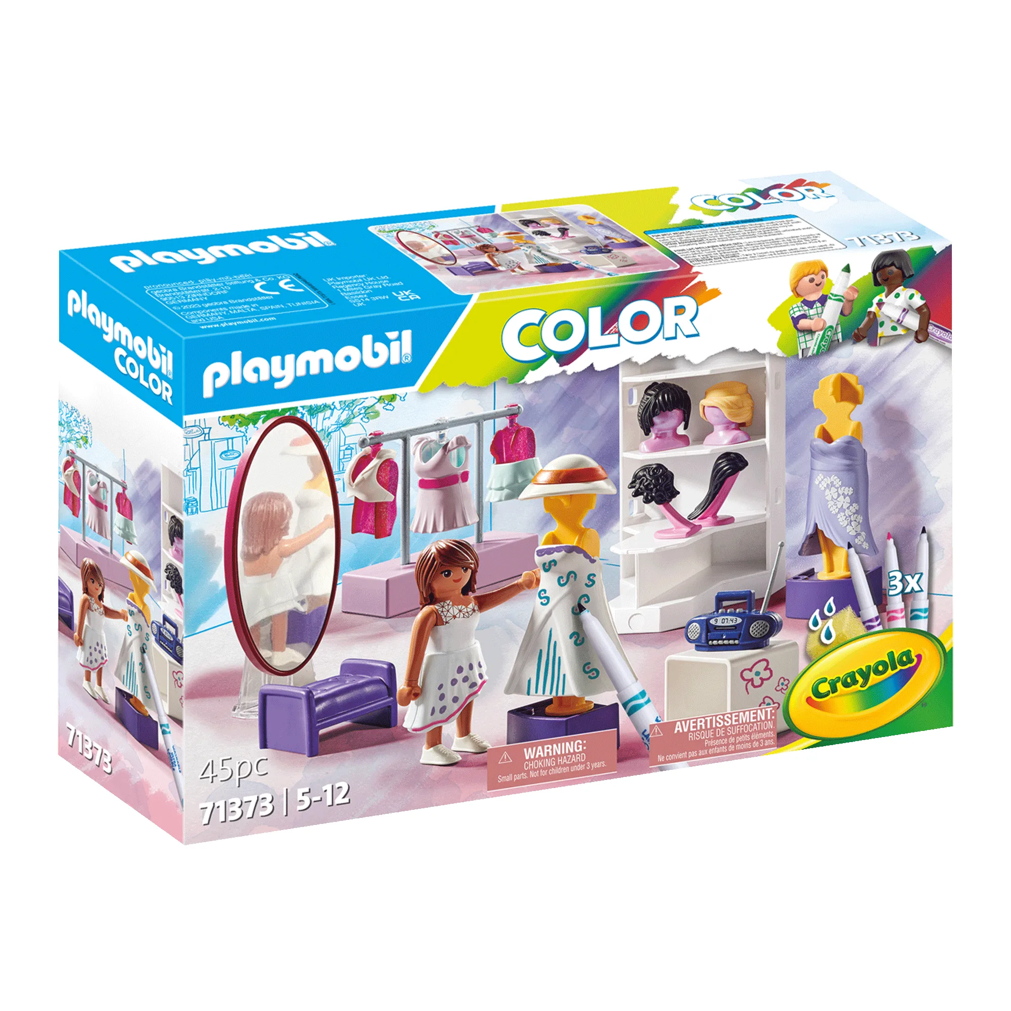 Playmobil Color: Dressing Room 71373