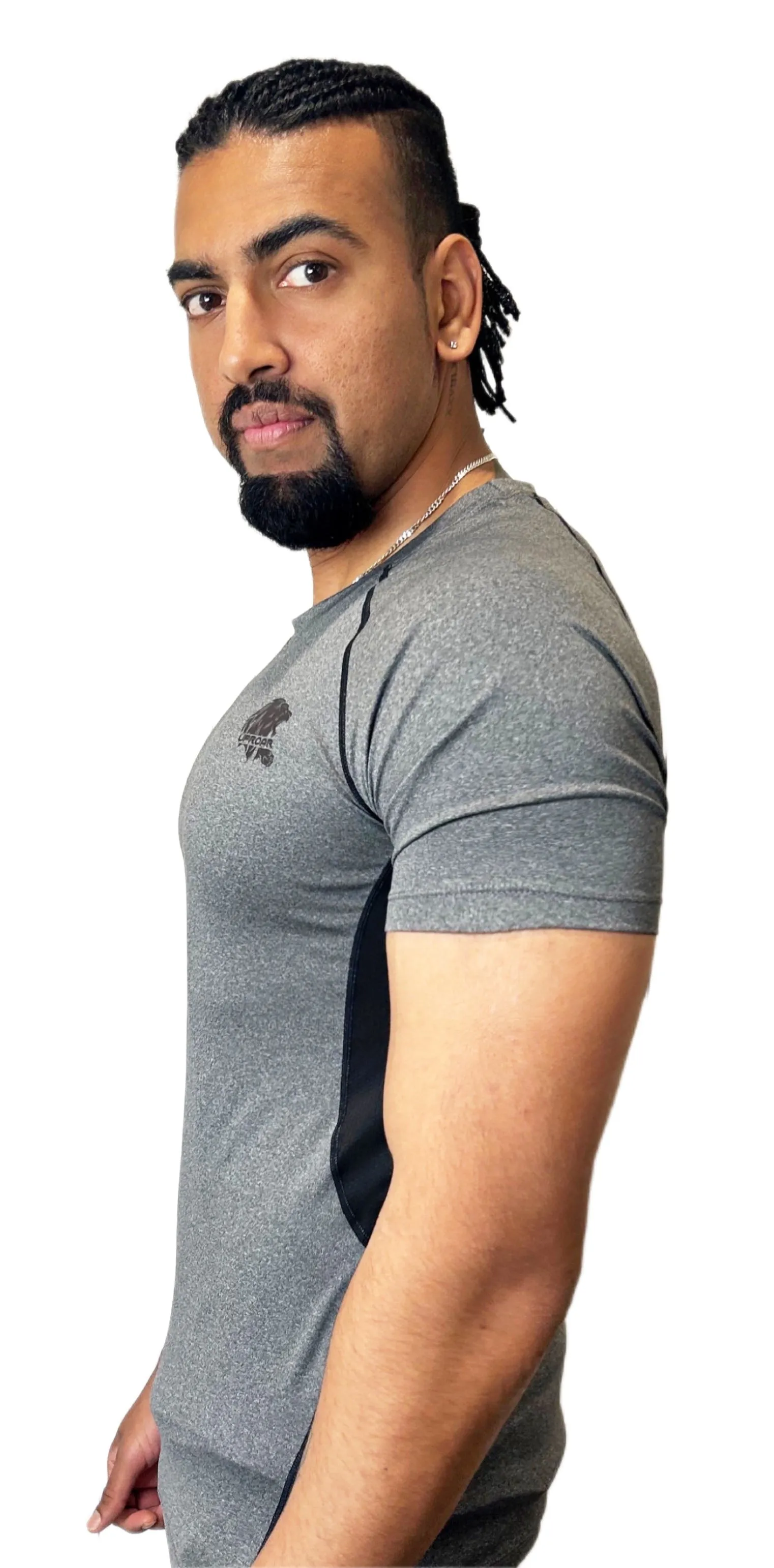 Quick Dry Active Tee Grey