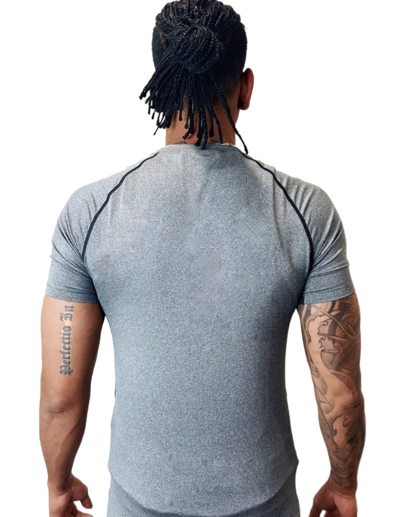 Quick Dry Active Tee Grey