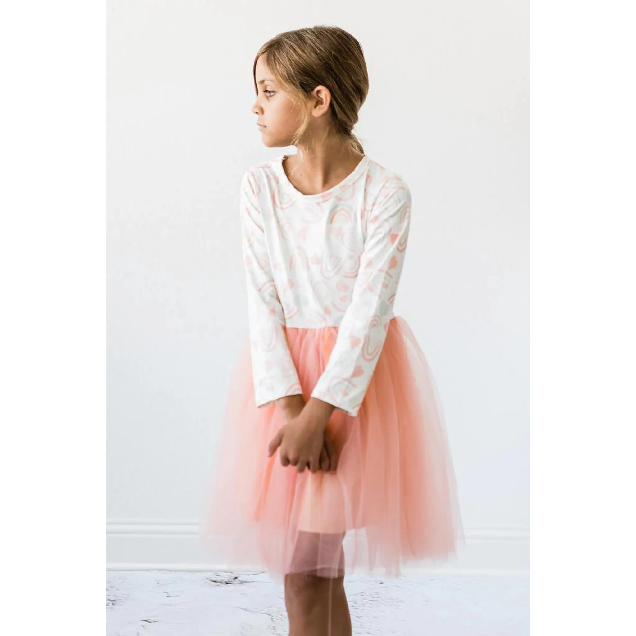 Rainbow Vibes Tutu Dress