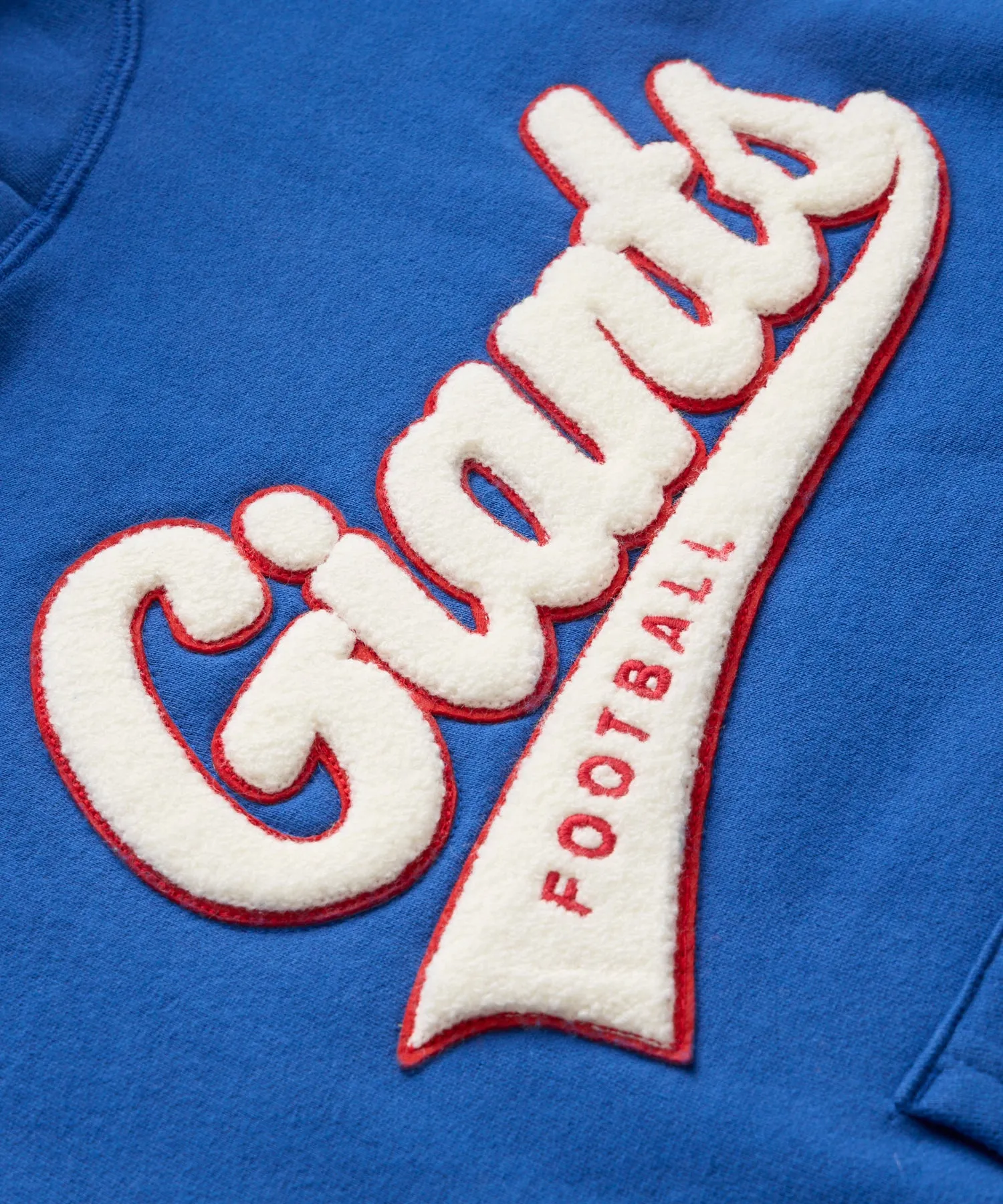 Todd Snyder   NFL by Fanatics Giants Oversized Fleece Hoodie