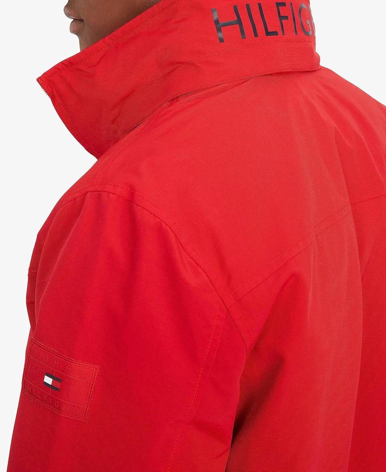 Tommy Hilfiger Men's Lightweight Waterproof Regatta Bomber Jacket