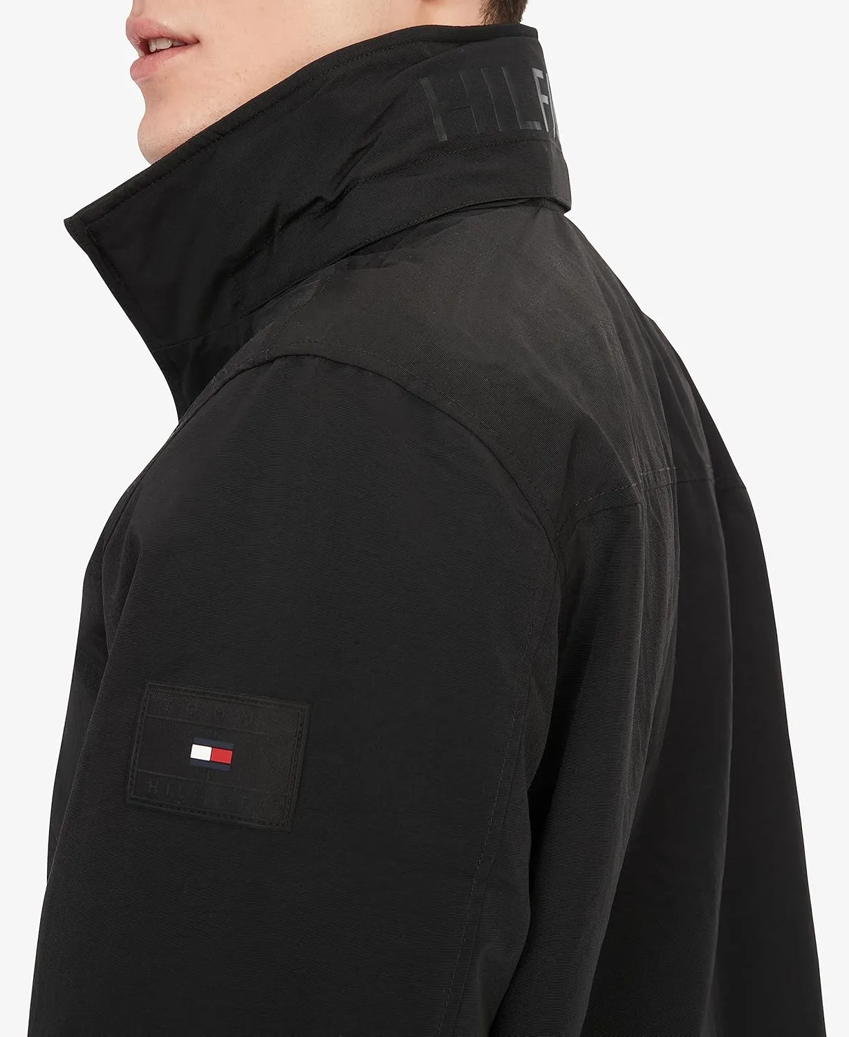 Tommy Hilfiger Men's Lightweight Waterproof Regatta Bomber Jacket