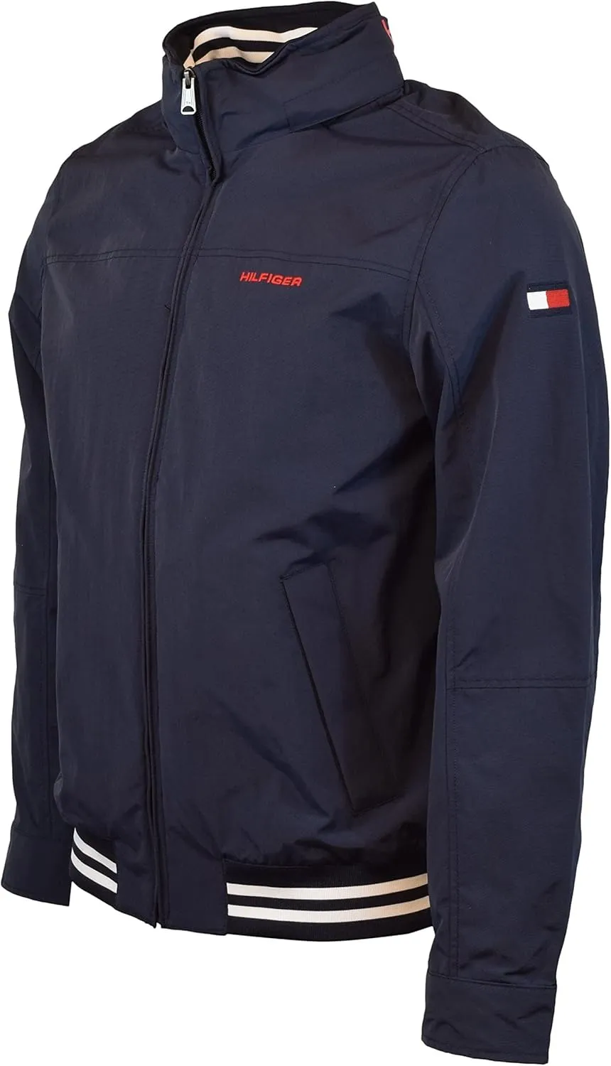 Tommy Hilfiger Men's Lightweight Waterproof Regatta Bomber Jacket