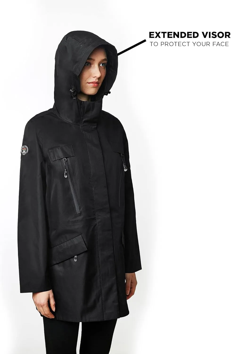 Triple F.A.T. Goose Chelsea Rain Coat Women - Rain Jackets for Women Waterproof - Raincoat Women - Spring Jackets for Women