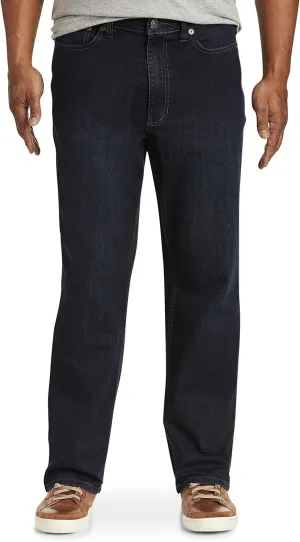 True Nation by DXL Big and Tall Relaxed-Fit Stretch Jeans, Cali Cool