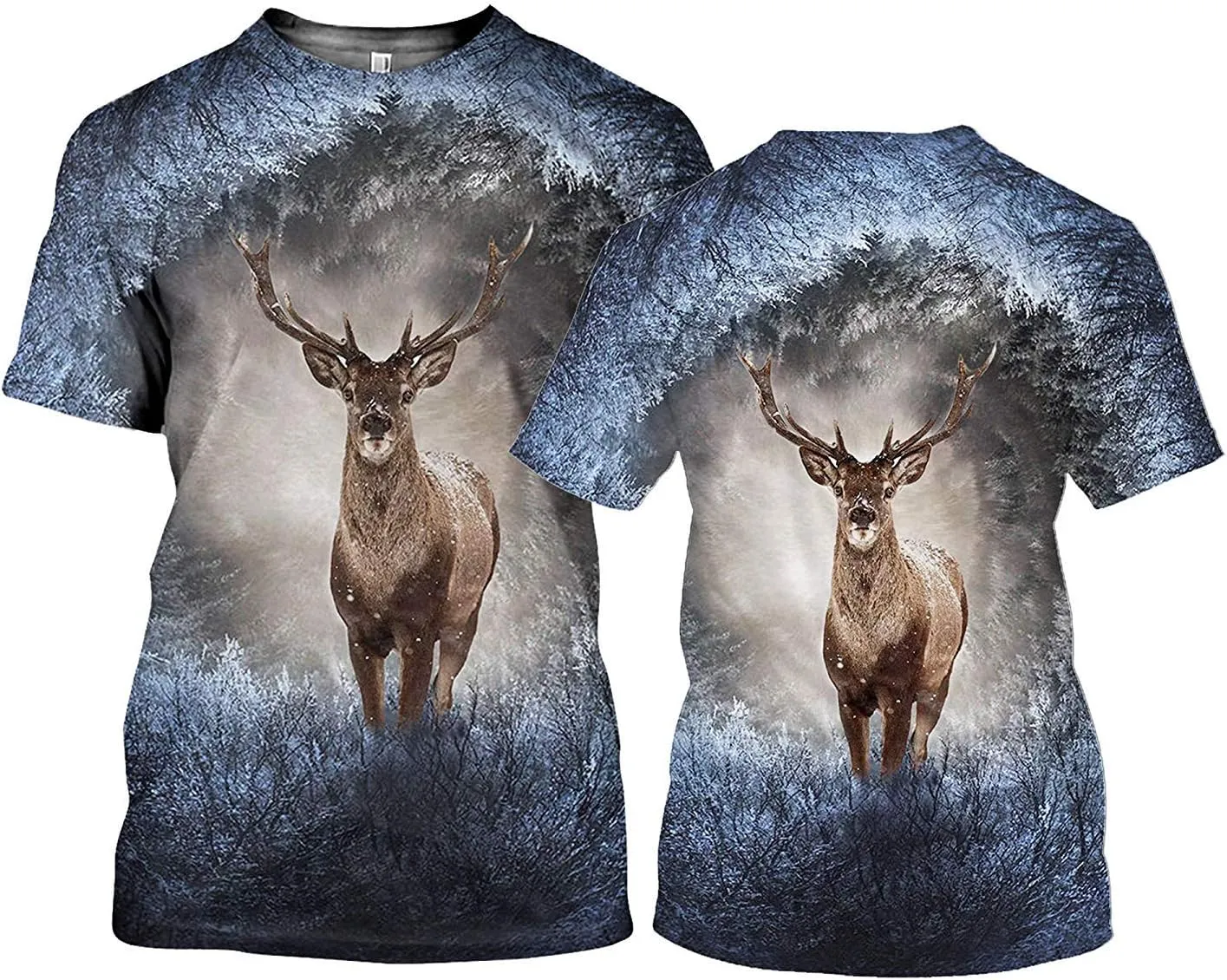 Unisex 3D Printed Cool Fishing T-Shirts Summer Casual Novelty Crewneck Short Sleeves Tees