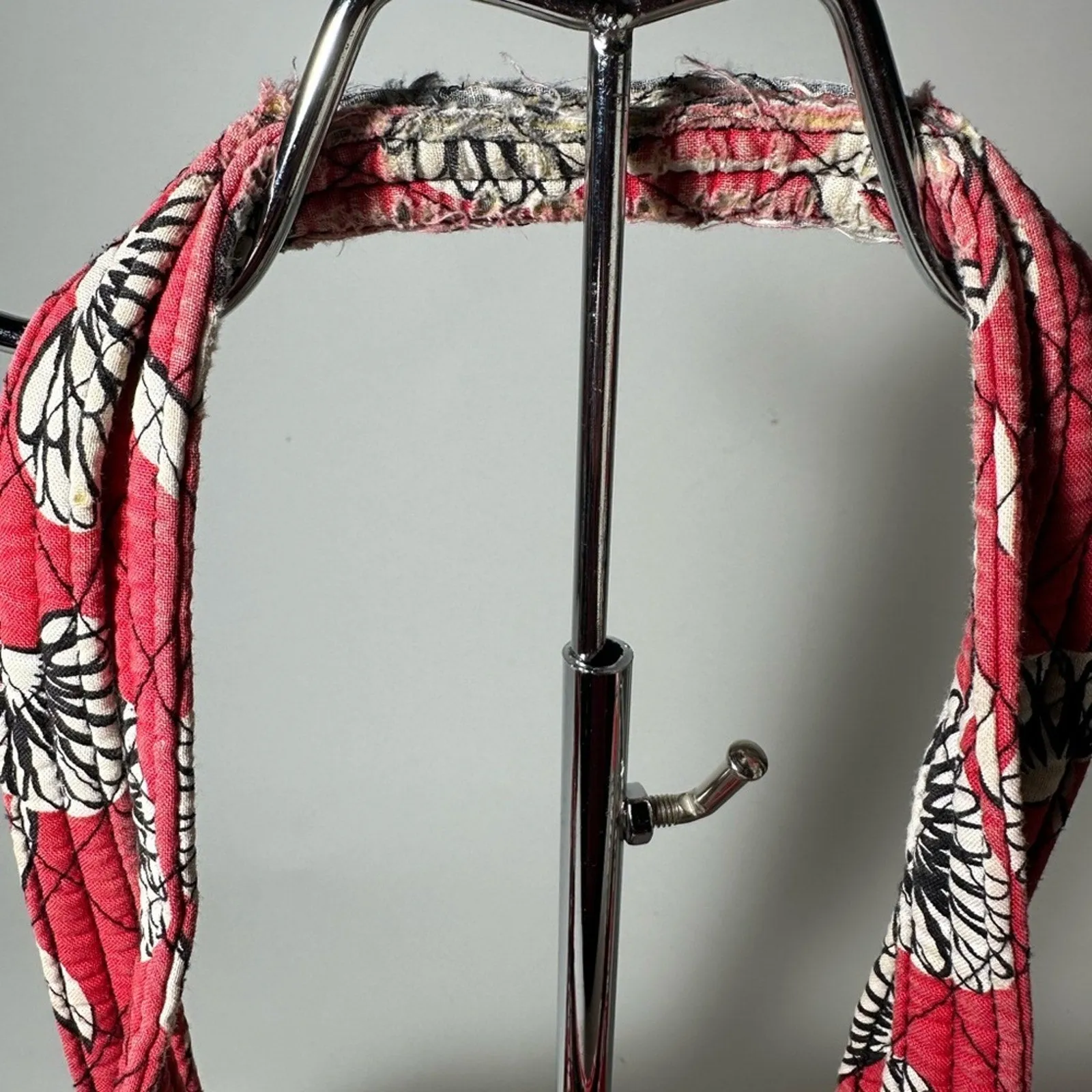 Vera Bradley Vibrant Red and White Floral Shoulder Bag