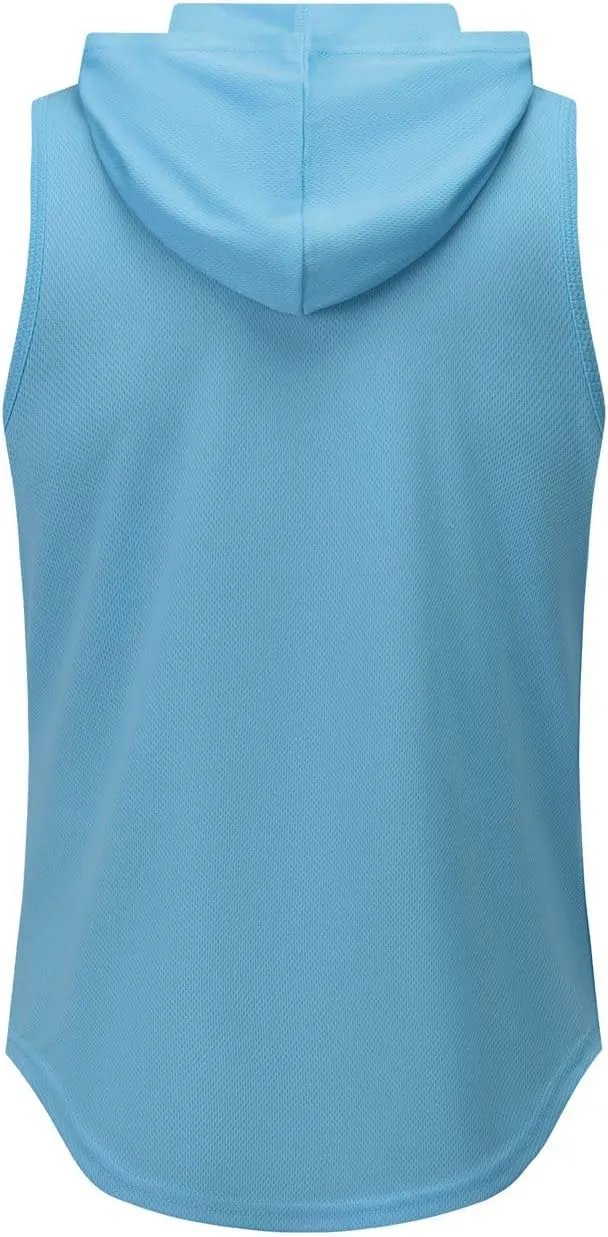 Women's Activewear Tank Tops Workout Sleeveless Hooded Tanks Camis Quickly Dry Gym Running Yoga Active Shirts Tees