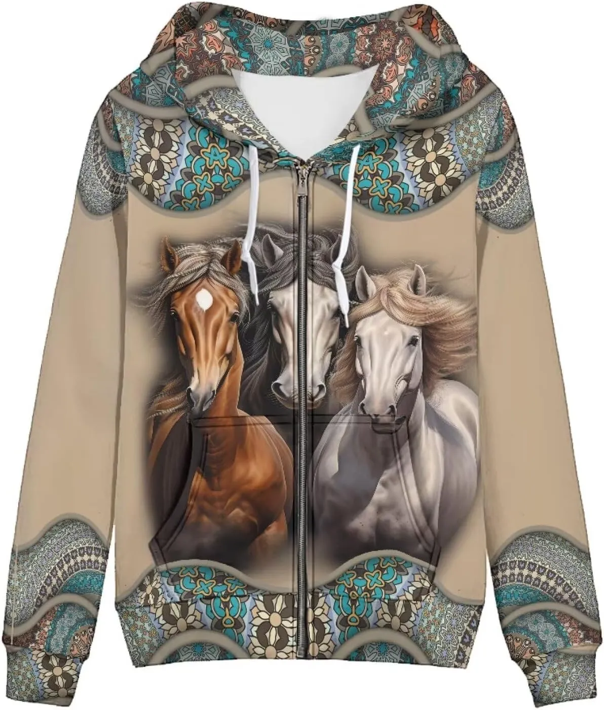 Womens Hoodies Zip Up Lightweight Long Sleeve Thin Hooded Sweathsirt Trendy Jacket