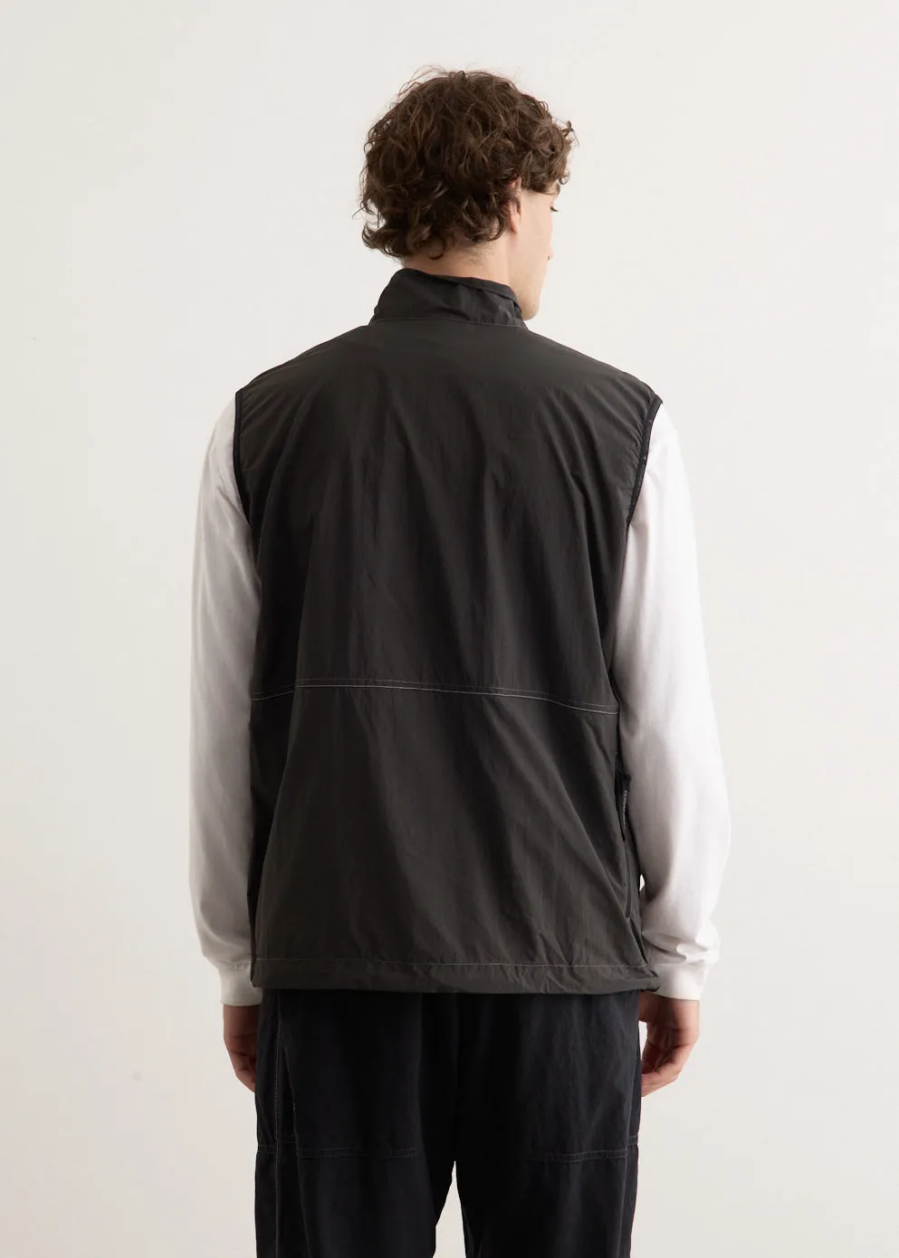 x And Wander Brushed Nylon Vest